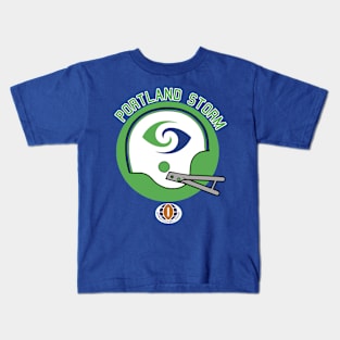 Portland Storm  (World Football League) 1974 Kids T-Shirt